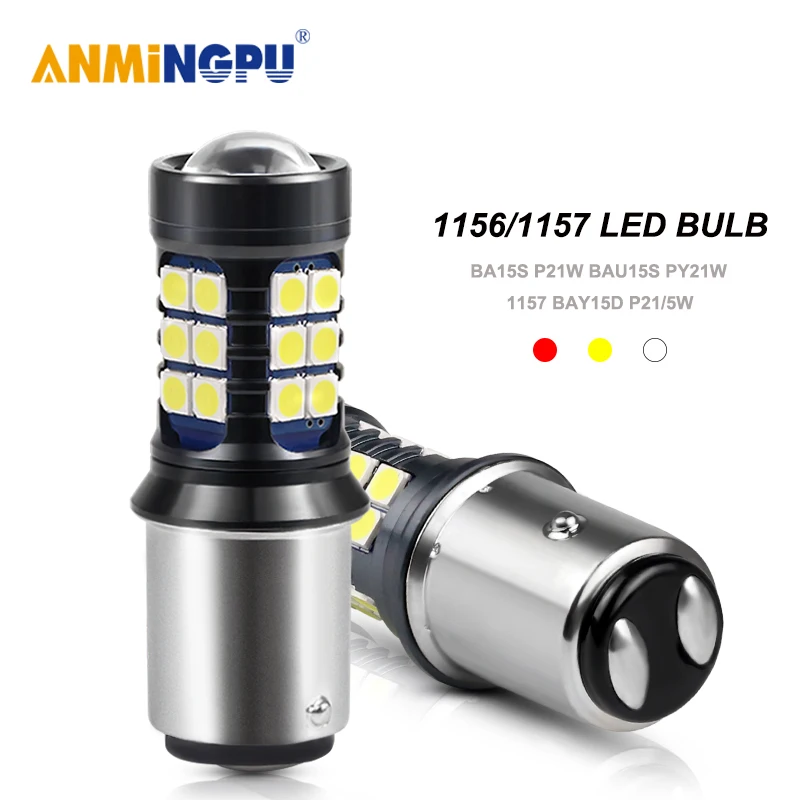 ANMINGPU 2x Signal Lamp Led 1157 BAY15D P21/5W 3030SMD 1156 P21W Led BA15S BAY15S PY21W Turn Signal Light Backup Brake Light
ANMINGPU 2x Signal Lamp Led 1157 BAY15D P21/5W 3030SMD 1156 P21W Led BA15S BAY15S PY21W Turn Signal Light Backup Brake Light