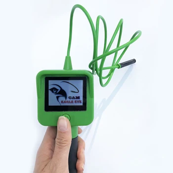 Endoscope Camera 2.4 inch Color Screen 1.1m Gooseneck Cable Handheld Inspection Borescope Camera 0.85cm LED Waterproof Endoscope
Endoscope Camera 2.4 inch Color Screen 1.1m Gooseneck Cable Handheld Inspection Borescope Camera 0.85cm LED Waterproof Endoscope