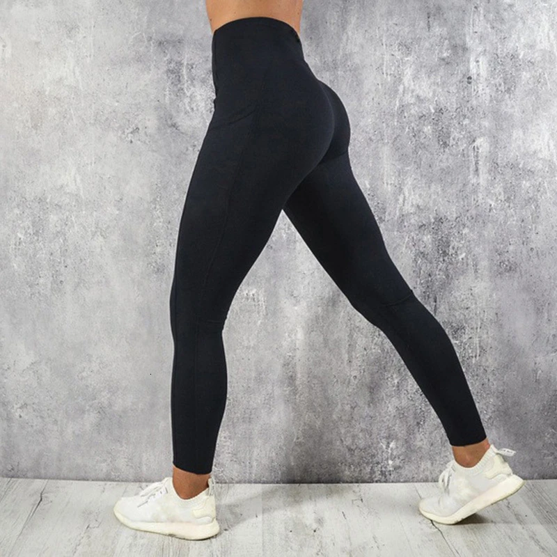 Solid Push Up Yoga Pants New Pocket Fitness Sport Leggings High Waist Elastic Running Gym Legging Female Training Tights
Solid Push Up Yoga Pants New Pocket Fitness Sport Leggings High Waist Elastic Running Gym Legging Female Training Tights