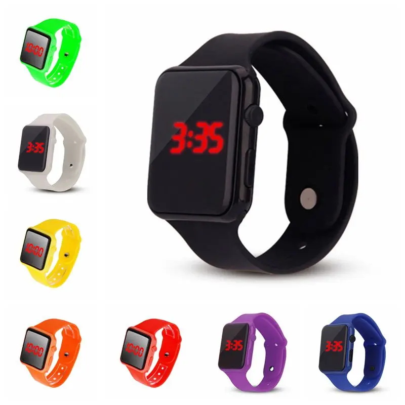 Fashion Unisex Men Women Watch Reloj de los hombres Children Digital LED Sports Watches Silicone Band Wrist Watches Gifts
Fashion Unisex Men Women Watch Reloj de los hombres Children Digital LED Sports Watches Silicone Band Wrist Watches Gifts