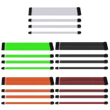1 Set 30cm/40cm A-TX Basic Extension Cable Kit PC GPU CPU Power Supply Sleeved Wire Computer Connectors 24-PIN 8-PIN 6PIN 4+4PIN
1 Set 30cm/40cm A-TX Basic Extension Cable Kit PC GPU CPU Power Supply Sleeved Wire Computer Connectors 24-PIN 8-PIN 6PIN 4+4PIN