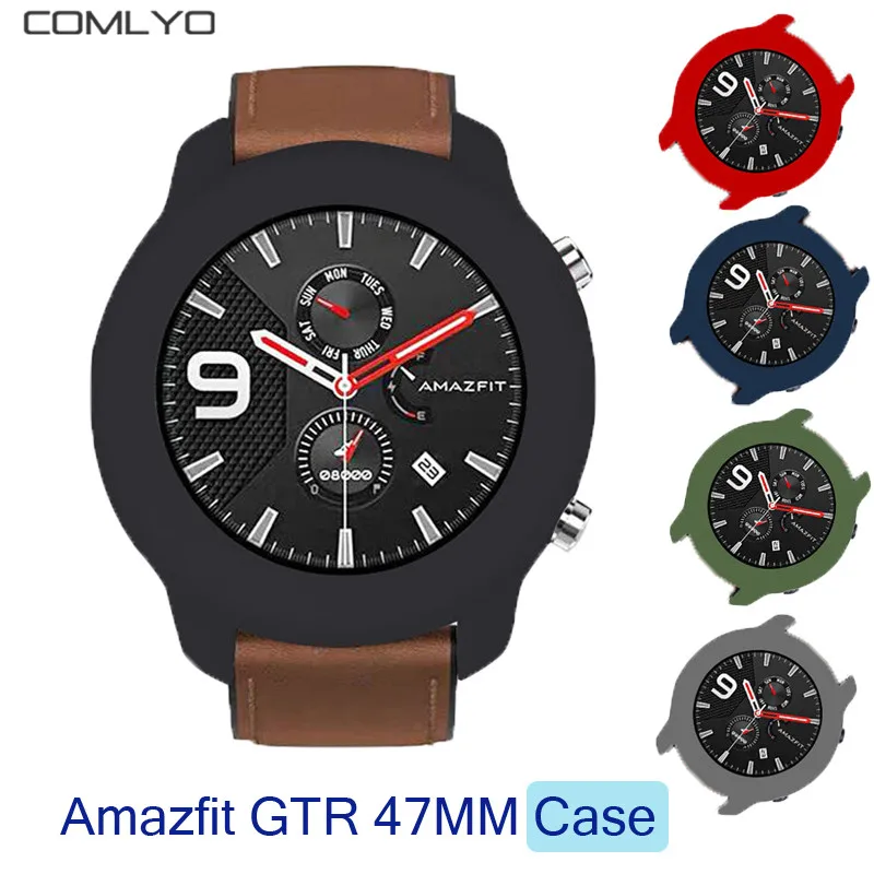 Silicone cases for Xiaomi Huami Amazfit GTR 47mm CASE smart watch protective cover shell Accessories
Silicone cases for Xiaomi Huami Amazfit GTR 47mm CASE smart watch protective cover shell Accessories