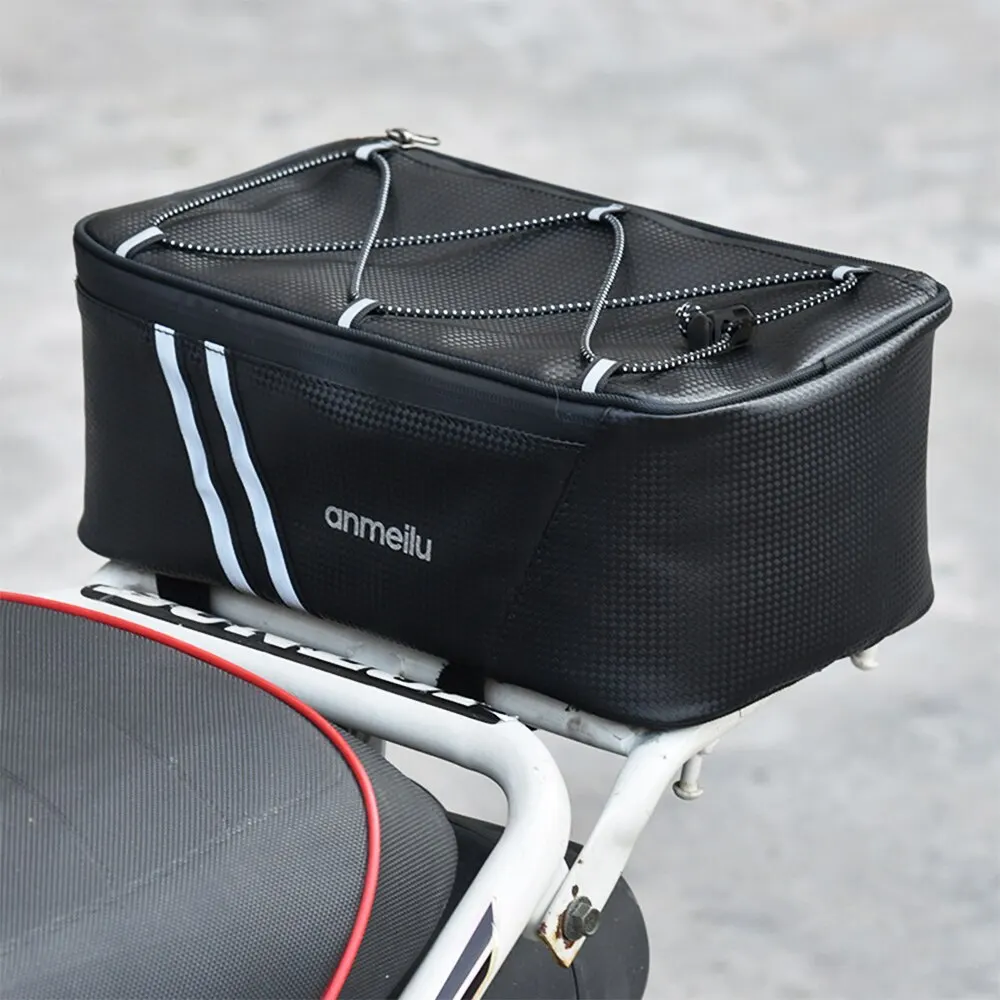 Larger Capacity Bike Trunk Bag 7L Bicycle Commuter Saddle Bag Water Resistant Cycling Back Seat Bag with Waterproof Rain Cover
Larger Capacity Bike Trunk Bag 7L Bicycle Commuter Saddle Bag Water Resistant Cycling Back Seat Bag with Waterproof Rain Cover
