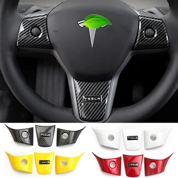 High Quality Steering wheel decorative sticker Cover Trim Button Decoration Cover Trim for Tesla Model 3
High Quality Steering wheel decorative sticker Cover Trim Button Decoration Cover Trim for Tesla Model 3