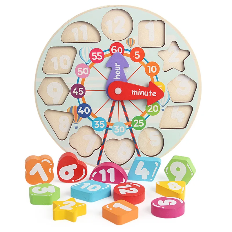 Фото Детские игрушки Монтессори с числами развивающие для детского сада обучение