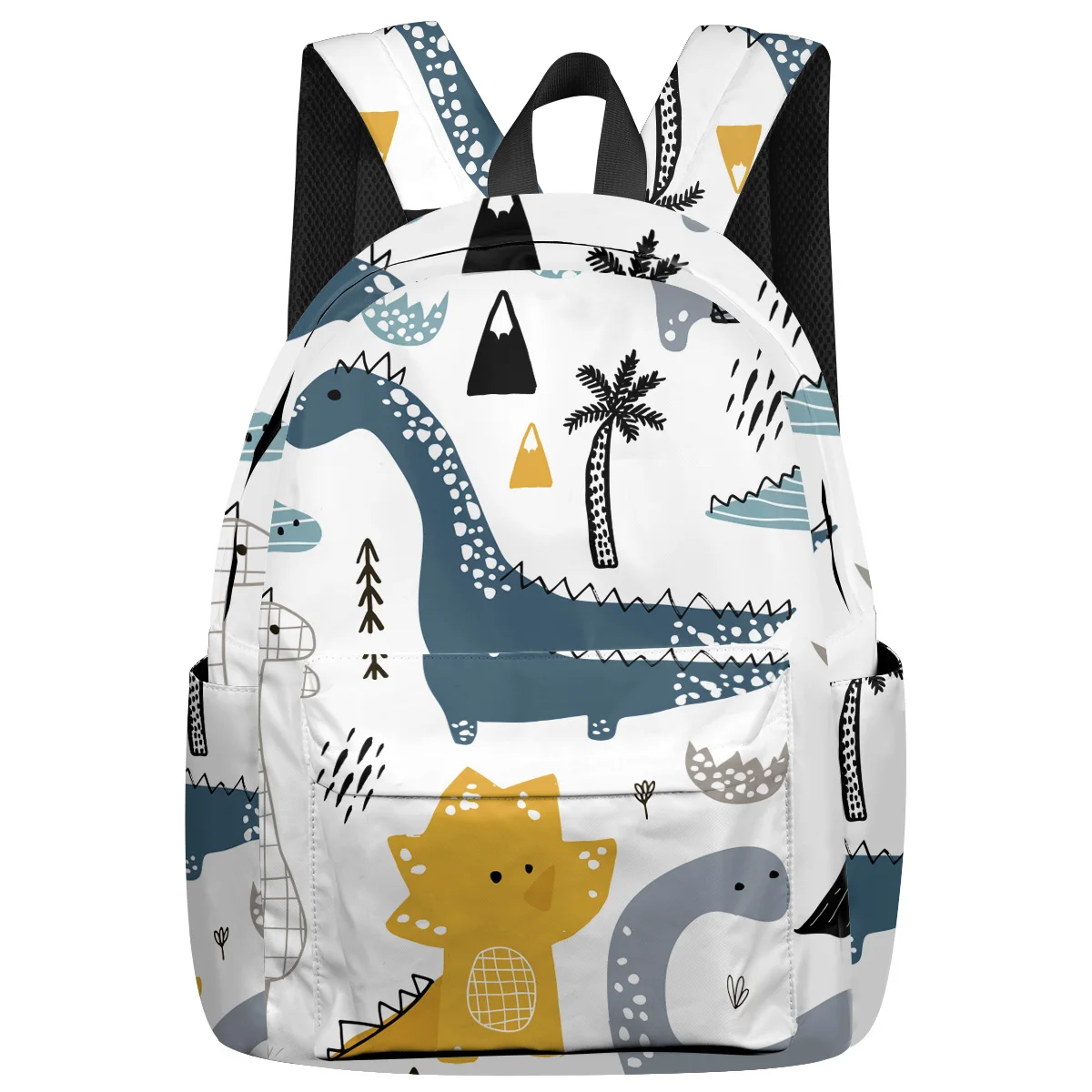 WHEREISART Cute Cartoon Style Dinosaur Backpacks Night Light Reflective Scratch-Resistant Computer Backpack School Book Bags
WHEREISART Cute Cartoon Style Dinosaur Backpacks Night Light Reflective Scratch-Resistant Computer Backpack School Book Bags