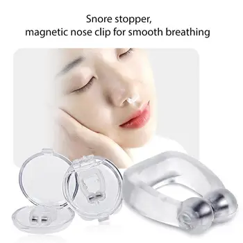 BellyLady Silicone Magnetic Nose Clip Stop Snoring Transparent Mini Portable Sleeping Aid with Box
BellyLady Silicone Magnetic Nose Clip Stop Snoring Transparent Mini Portable Sleeping Aid with Box