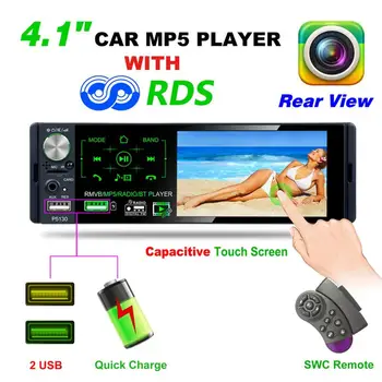 Hd 4.1 Inch Mp5 Subwooferspeler Touch Capacitief Scherm + Afstandsbediening + Vierkante Bediening Black
Hd 4.1 Inch Mp5 Subwooferspeler Touch Capacitief Scherm + Afstandsbediening + Vierkante Bediening Black