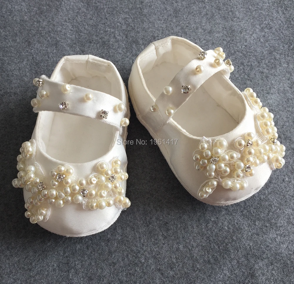 Dollbling New Pure White Children'S Shoes Pearl Customization Handmade Baptism Birthday Present Princess Little Girl Shoes 0032
Dollbling New Pure White Children'S Shoes Pearl Customization Handmade Baptism Birthday Present Princess Little Girl Shoes 0032