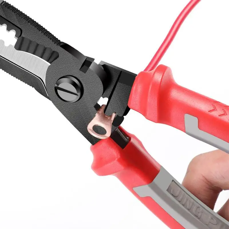 Multifunction Electrician Long Nose Stripper/Crimper Pliers Multifunction Electrician Long Nose Stripper/Crimper Pliers