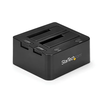 StarTech.com USB 3.0 Dual Hard Drive Docking Station with UASP for 2.5/3.5in SSD / HDD – SATA 6 Gbps, HDD,SSD, Serial ATA,
StarTech.com USB 3.0 Dual Hard Drive Docking Station with UASP for 2.5/3.5in SSD / HDD – SATA 6 Gbps, HDD,SSD, Serial ATA,