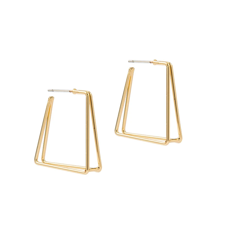 Fever&Free New Arrivals Gold Rectangle Drop Earrings For Women Zinc Alloy Korean Fashion Square Dangle Earrings Wedding Jewelry
Fever&Free New Arrivals Gold Rectangle Drop Earrings For Women Zinc Alloy Korean Fashion Square Dangle Earrings Wedding Jewelry