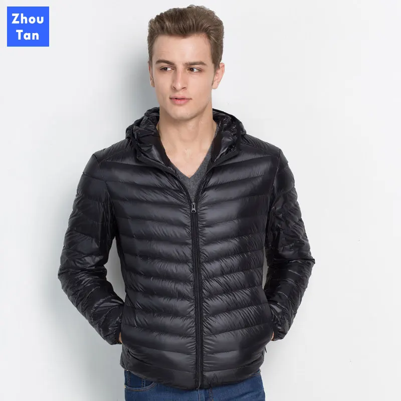 Man Winter Autumn Jacket White/Gray Duck Down Jackets Men Hooded Ultra Light Down Jackets Warm Outwear Coat Parkas Outdoors
Man Winter Autumn Jacket White/Gray Duck Down Jackets Men Hooded Ultra Light Down Jackets Warm Outwear Coat Parkas Outdoors