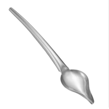 2 Pieces Saucier Drizzle Spoons with Tapered Spout, 8.98 Inches Decorating Spoon, Decor Spoon Drop for Precision Drawing
2 Pieces Saucier Drizzle Spoons with Tapered Spout, 8.98 Inches Decorating Spoon, Decor Spoon Drop for Precision Drawing