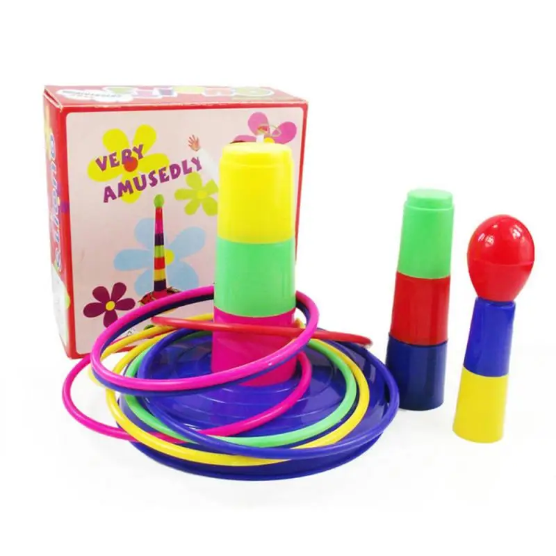 Colorful Ferrule Piling Ring Separable Throw Circle For Children Kid Sport Leisure Puzzle Toy Parent-child Interactive Game
Colorful Ferrule Piling Ring Separable Throw Circle For Children Kid Sport Leisure Puzzle Toy Parent-child Interactive Game