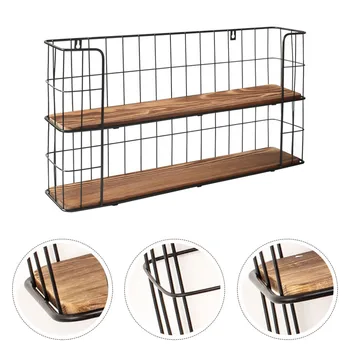 Storage Rack Rectangular 2 Tier Durable Wall Mount Sundries Organizer Storage Shelf Wall Storage Stand for Bedroom Living Room K
Storage Rack Rectangular 2 Tier Durable Wall Mount Sundries Organizer Storage Shelf Wall Storage Stand for Bedroom Living Room K