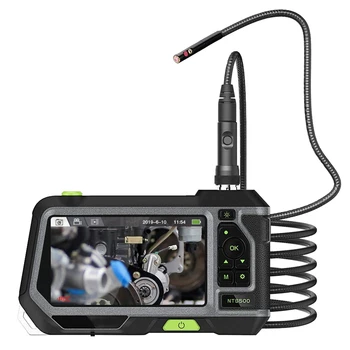 5 Inch Industrial Endoscope Borescope 5.5mm Dual Lens Inspection Camera with Semi-Rigid Tube LED Lights and Tool Box
5 Inch Industrial Endoscope Borescope 5.5mm Dual Lens Inspection Camera with Semi-Rigid Tube LED Lights and Tool Box
