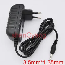 Wysokiej jakości AC/adapter DC 5V 6V 9V 12V 13.5V 18V 19V 500mA 1A 1.5A 2A 2.5A zasilacz ue wtyczka DC 3.5mm x 1.35mm(China)