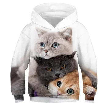 Fashion Cat Hoodies Teen Girls Boys 3D Printed Hooded Sweatshirt Children Hoodie Loose Pullover Autumn Kids Clothes Streetwear
Fashion Cat Hoodies Teen Girls Boys 3D Printed Hooded Sweatshirt Children Hoodie Loose Pullover Autumn Kids Clothes Streetwear