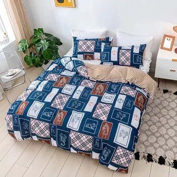 Bedding Article Geometric Pattern Flower Plant No Bed Sheet 3Pcs Three Suite Soft Comfortable Breathable Home Home Textile
Bedding Article Geometric Pattern Flower Plant No Bed Sheet 3Pcs Three Suite Soft Comfortable Breathable Home Home Textile