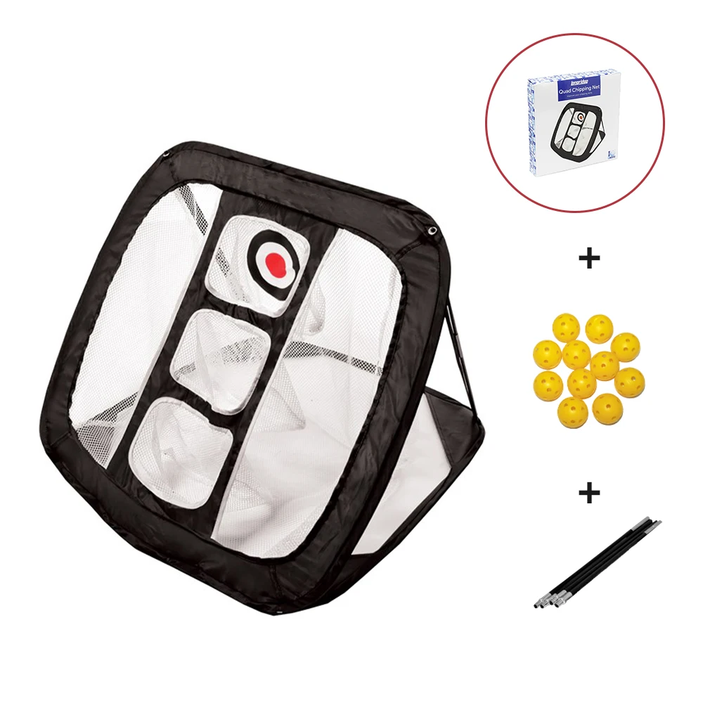 WISHOME Pop Up Golf Chipping Net Poratble Golf Outdoor Foldable Pitching Cages Golf Training Set Swing Game Accessories 1 PCS
WISHOME Pop Up Golf Chipping Net Poratble Golf Outdoor Foldable Pitching Cages Golf Training Set Swing Game Accessories 1 PCS