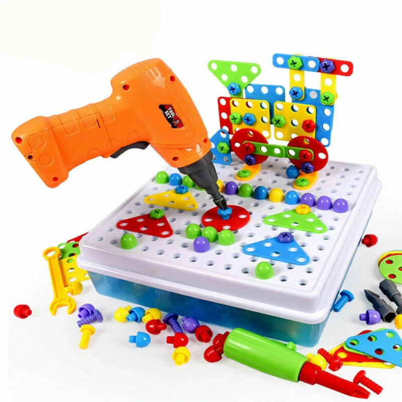 Creative Kids Electric Drill Toy Assembled Match Tool DIY Model Kit Building Educational Blocks Sets Toys For Boys Children Gift
Creative Kids Electric Drill Toy Assembled Match Tool DIY Model Kit Building Educational Blocks Sets Toys For Boys Children Gift