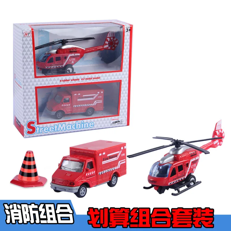 Alloy Firefighting Set Multi-Choice Firefighting Model Alloy Pull Back Car Two Pieces Zhuang Airplane Ambulance And Road Signs
Alloy Firefighting Set Multi-Choice Firefighting Model Alloy Pull Back Car Two Pieces Zhuang Airplane Ambulance And Road Signs