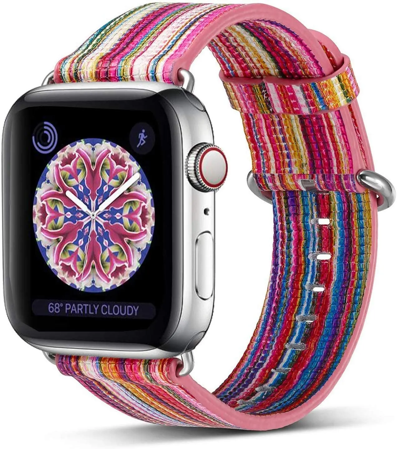 Compatible Apple Watch Band 38mm 40mm, iwatch Strap Replacement Bands with Stainless Metal Clasp Compatible iWatch Series 12345
Compatible Apple Watch Band 38mm 40mm, iwatch Strap Replacement Bands with Stainless Metal Clasp Compatible iWatch Series 12345