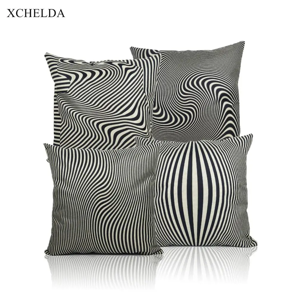 Decorative Pillows Case Cushion Cover 45x45cm Stripe 3d Pillowcases Car Seat Home Decoration for Sofa Living Room
Decorative Pillows Case Cushion Cover 45x45cm Stripe 3d Pillowcases Car Seat Home Decoration for Sofa Living Room