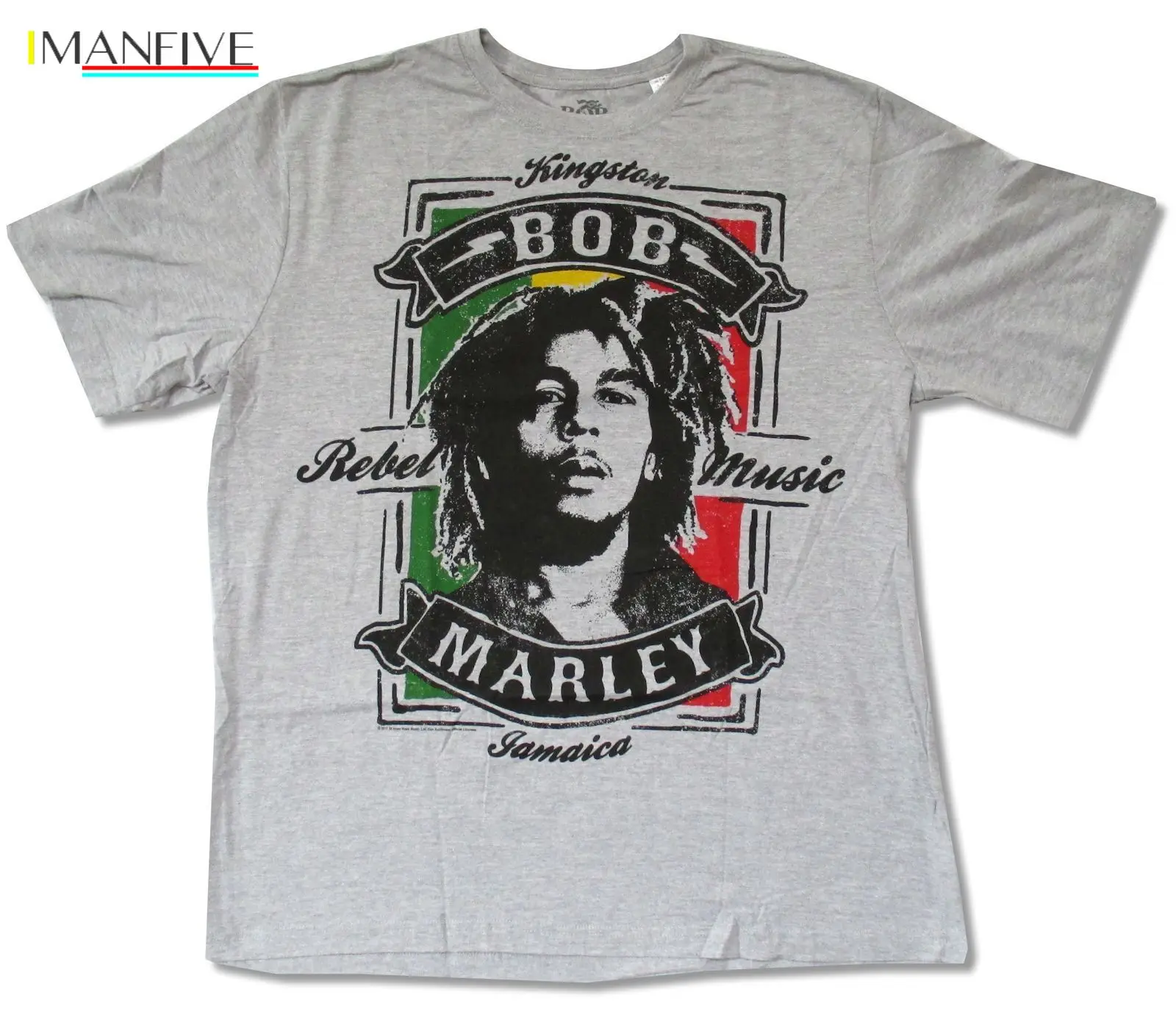 BOB MARLEY "KINGSTON" GREY T-SHIRT NEW OFFICIAL ADULT REGGAE JAMAICA T-Shirt Casual Short Sleeve For Men Clothing Summer 2019
BOB MARLEY "KINGSTON" GREY T-SHIRT NEW OFFICIAL ADULT REGGAE JAMAICA T-Shirt Casual Short Sleeve For Men Clothing Summer 2019
