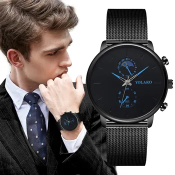 2019 Mens Watch Stainless Steel Quartz Wristwatch High Quality Casual Clock montre homme erkek kol saati zegarek meski relgio %N
2019 Mens Watch Stainless Steel Quartz Wristwatch High Quality Casual Clock montre homme erkek kol saati zegarek meski relgio %N