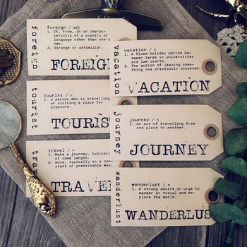 KSCRAFT Vintage Text labels Tickets Paper Die Cuts for Scrapbooking Happy Planner/Cardmaking/Journaling Project
KSCRAFT Vintage Text labels Tickets Paper Die Cuts for Scrapbooking Happy Planner/Cardmaking/Journaling Project