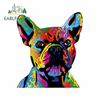 EARLFAMILY 13cm x 11.2cm for Trademark Fine Art French Bulldog Canvas Personality Car Stickers Waterproof Refrigerator Decals
EARLFAMILY 13cm x 11.2cm for Trademark Fine Art French Bulldog Canvas Personality Car Stickers Waterproof Refrigerator Decals