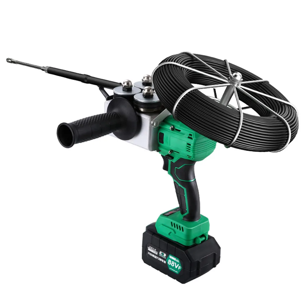88VF 10000MAH electrician fully automatic wall threading machine electric charging cable threading machine 40m / min
88VF 10000MAH electrician fully automatic wall threading machine electric charging cable threading machine 40m / min