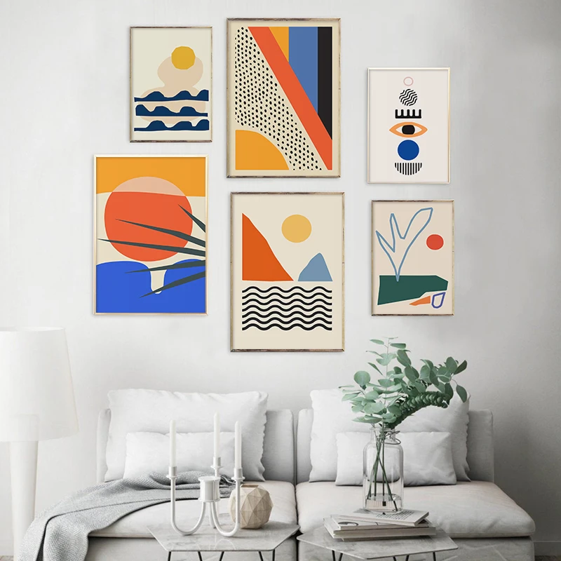 Geometric Abstract Poster Colorful Scene Canvas Painting Wall Art Prints Sun Picture for Gallery Living Room Interior Home Decor
Geometric Abstract Poster Colorful Scene Canvas Painting Wall Art Prints Sun Picture for Gallery Living Room Interior Home Decor