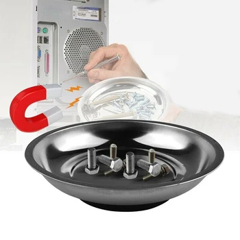 6in Circle Stainless Steel Magnetic Parts Bowl Tool Tray Nuts Bolts Screws Parts Other Hand Tools High Quality
6in Circle Stainless Steel Magnetic Parts Bowl Tool Tray Nuts Bolts Screws Parts Other Hand Tools High Quality