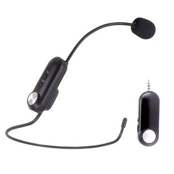 Wireless Microphone Headset Wireless Headset Mic System for Mobile Phone Recording Live Video
Wireless Microphone Headset Wireless Headset Mic System for Mobile Phone Recording Live Video