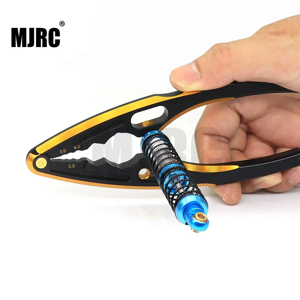 MJRC Remote control model car tool Metal multi-function shock absorber pliers Rod ball head clamp Shock absorber clip
MJRC Remote control model car tool Metal multi-function shock absorber pliers Rod ball head clamp Shock absorber clip