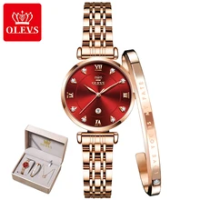 OLEVS 2021 New Fashion Luxury Women's Watch Set Waterproof Automatic Date Quartz Watches Ladies Top Brand Female Wrist Watch
OLEVS 2021 New Fashion Luxury Women's Watch Set Waterproof Automatic Date Quartz Watches Ladies Top Brand Female Wrist Watch