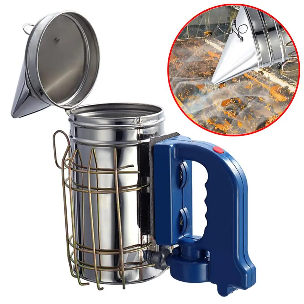 Beekeeper Stainless Steel Electric Bee Hive Smoker Transmitter Kit With Heat Shield Beekeeping Equipment For Dropshipping
Beekeeper Stainless Steel Electric Bee Hive Smoker Transmitter Kit With Heat Shield Beekeeping Equipment For Dropshipping