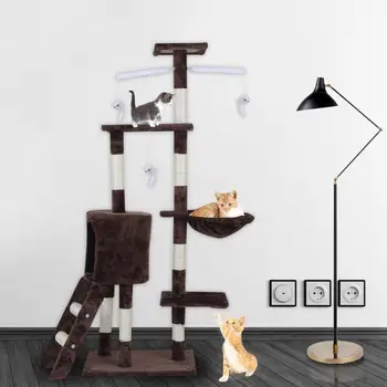 Multifunctional Cat'S Tree Scratcher Scratching Fun Post Climbing Toy Activity Centre Protect Home Furniture Pet House
Multifunctional Cat'S Tree Scratcher Scratching Fun Post Climbing Toy Activity Centre Protect Home Furniture Pet House