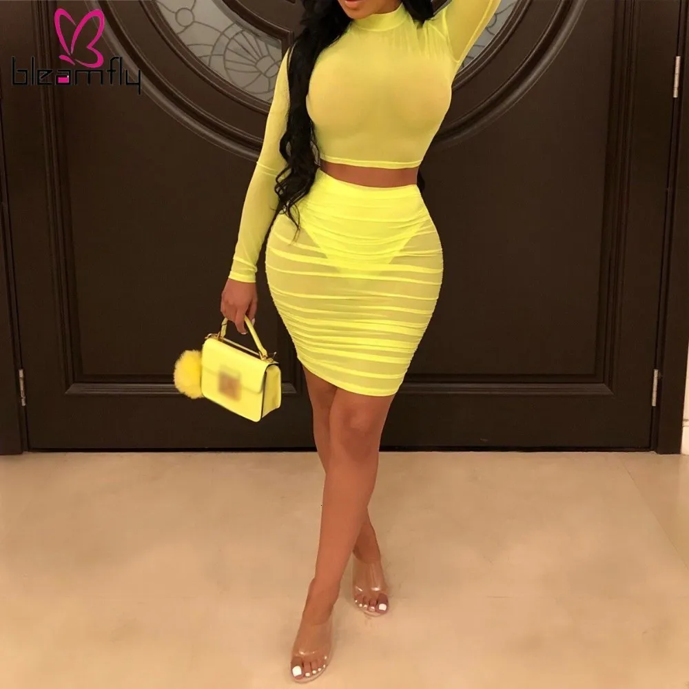 Sexy Mesh Sheer Two Piece Set Women Turtleneck Long Sleeve Crop Top High Waist Thong Skirt Matching Sets Summer Vacation Outfits
Sexy Mesh Sheer Two Piece Set Women Turtleneck Long Sleeve Crop Top High Waist Thong Skirt Matching Sets Summer Vacation Outfits