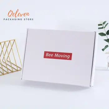 White shipping boxes Clothing Post pack box Packaging Storage Kraft Paper Boxes Mailing Box Custom printed logo
White shipping boxes Clothing Post pack box Packaging Storage Kraft Paper Boxes Mailing Box Custom printed logo