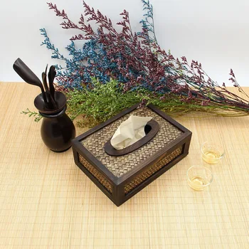 Chinese Style Woven Napkin Collection Box Tableware Kitchen Table Paper Box Tissue Box
Chinese Style Woven Napkin Collection Box Tableware Kitchen Table Paper Box Tissue Box