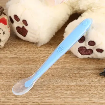 Baby Soft Silicone Feeding Spoon Baby Tableware Infant Training Spoons Safety Infant Learning Dinner
Baby Soft Silicone Feeding Spoon Baby Tableware Infant Training Spoons Safety Infant Learning Dinner