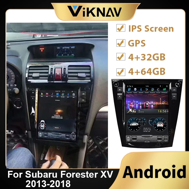 Double din 2din Android car radio multimedia player for Subaru Forester XV 2013-2018 car stereo autoradio vertical Tesla screen
Double din 2din Android car radio multimedia player for Subaru Forester XV 2013-2018 car stereo autoradio vertical Tesla screen