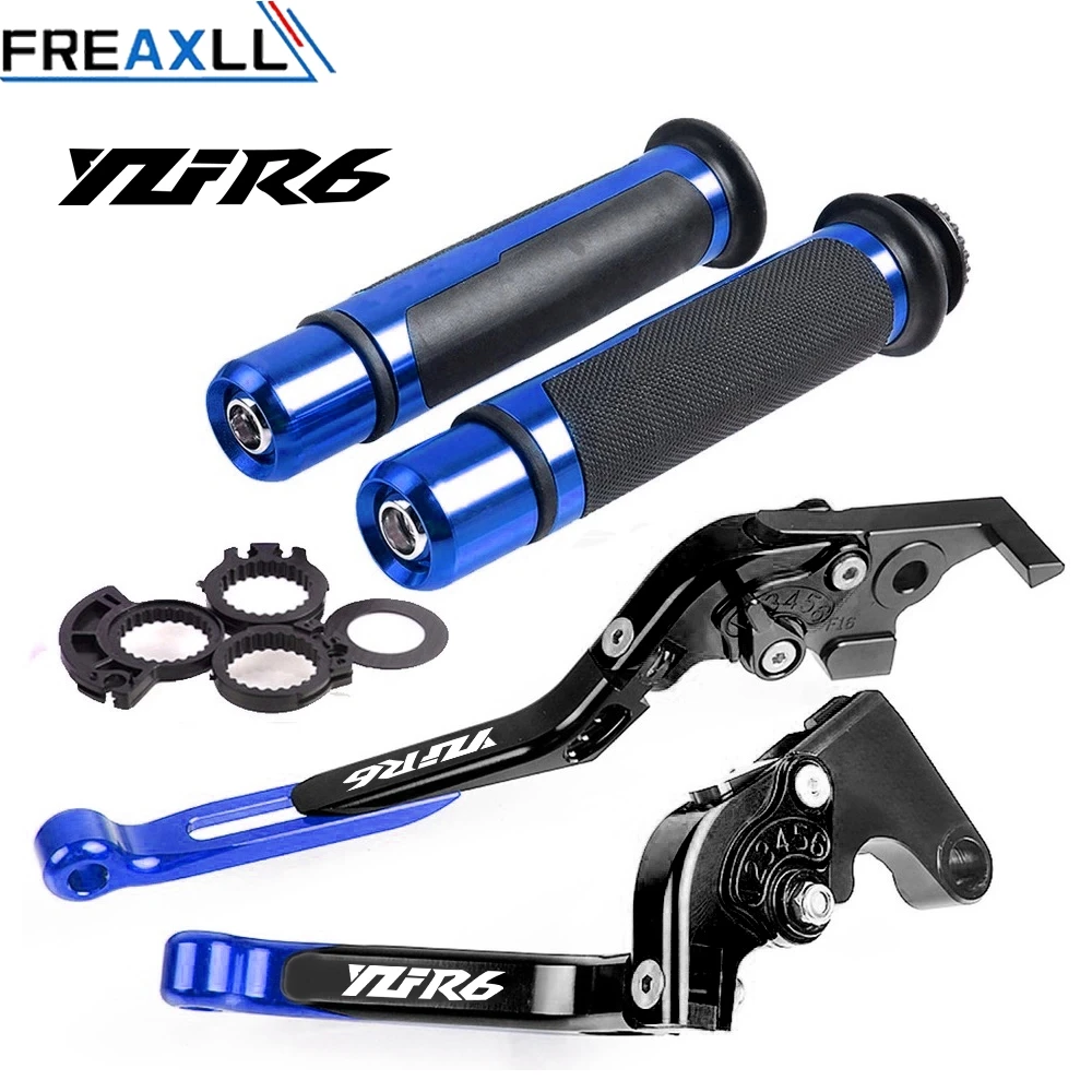 Motorcycle CNC Adjustable Foldable Brake Clutch Lever Handle Hand Grips Set For Yamaha YZF R6 1999-2004 2000 2001 2002 2003 2004
Motorcycle CNC Adjustable Foldable Brake Clutch Lever Handle Hand Grips Set For Yamaha YZF R6 1999-2004 2000 2001 2002 2003 2004