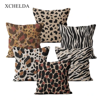 Pillow Case Zebra Pattern Leopard Pillowcase Designer Decorative 45*45 40*40 for Sofa Animal Fur Linen Cushion Cover
Pillow Case Zebra Pattern Leopard Pillowcase Designer Decorative 45*45 40*40 for Sofa Animal Fur Linen Cushion Cover