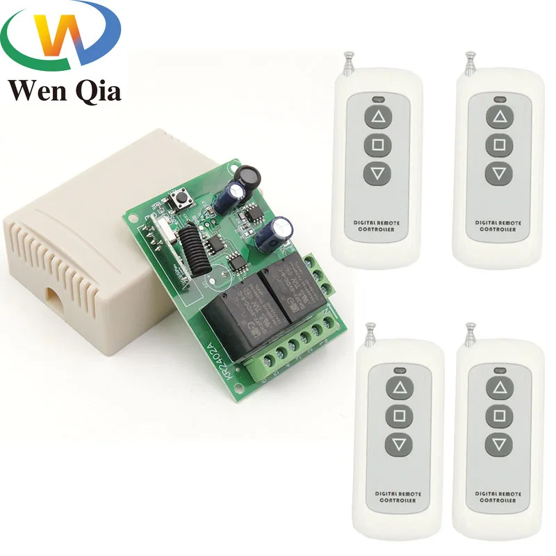 rf Remote Control circuit garage door controller 433MHz Wireless Safety Switch DC 12V 24V 2CH rf Relay Receiver and Transmitter
rf Remote Control circuit garage door controller 433MHz Wireless Safety Switch DC 12V 24V 2CH rf Relay Receiver and Transmitter