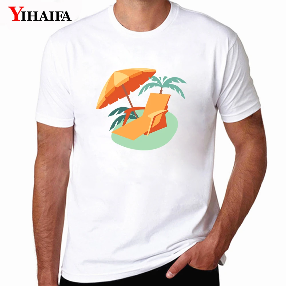 Casual T-Shirt Mens Summer Beach Graphics Printed Tee Shirts O-Neck Short Sleeve Streetwear White Tops
Casual T-Shirt Mens Summer Beach Graphics Printed Tee Shirts O-Neck Short Sleeve Streetwear White Tops